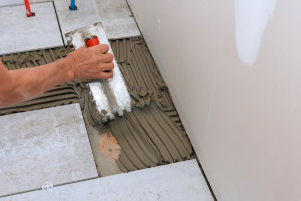 Bathroom Floor Renovation in Lancaster