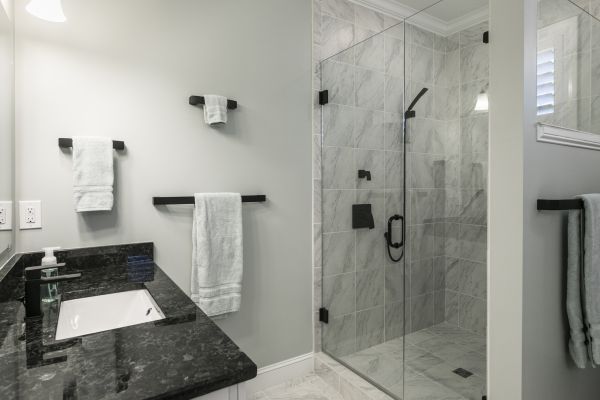 Granite Shower Installation in Lancaster